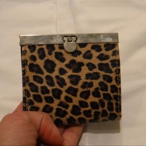 Leopard Accordion Wallet